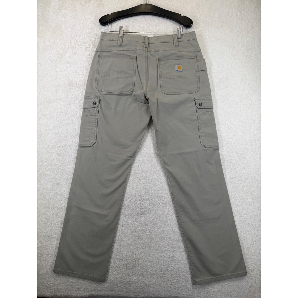 Carhartt Rugged Flex Relaxed Fit Ripstop Cargo Work Pant Beige BN5461-M 34x32